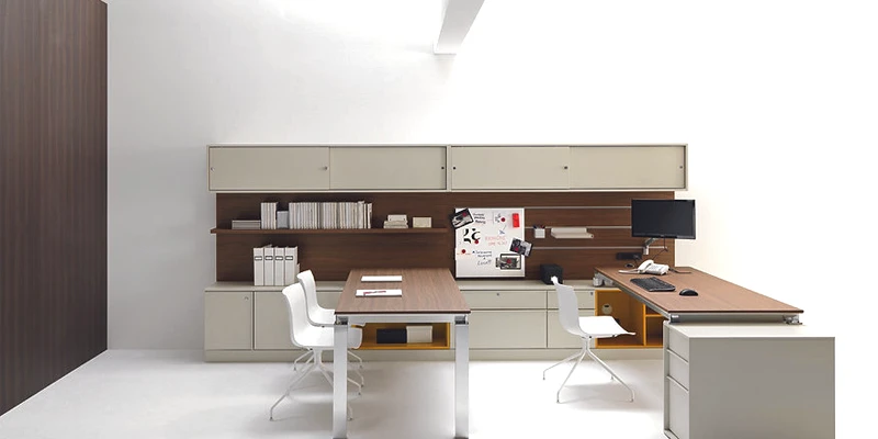 Salle de formation modulable en espace de travail ouvert