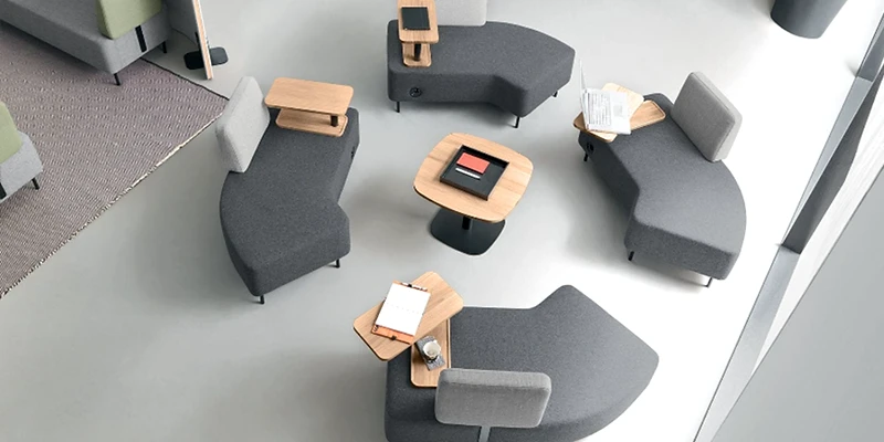 Espace de détente ou de réunion confort et cosy